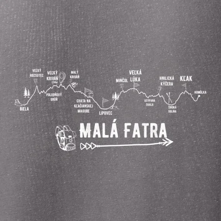 Profil kopca - Malá Fatra