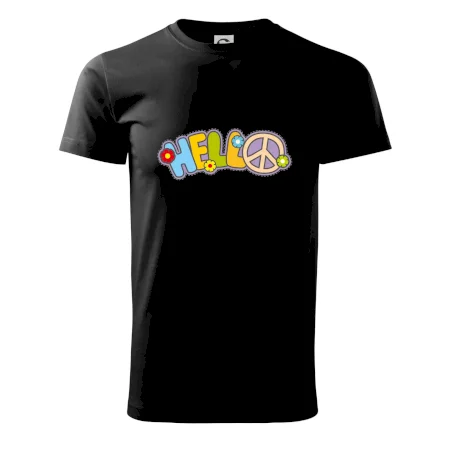 Hello hippie symbol