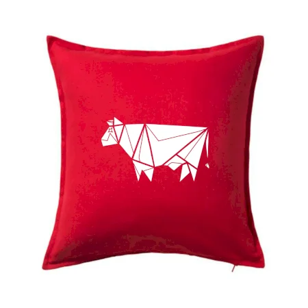 Origami krava z boku