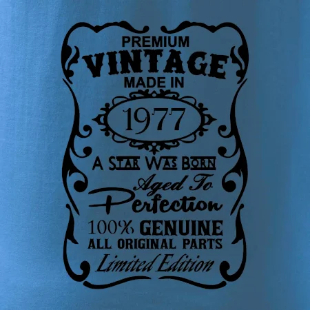 Vintage Etiketa - 1977