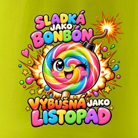Sladké dúhové lízatko s výbušnou náladou