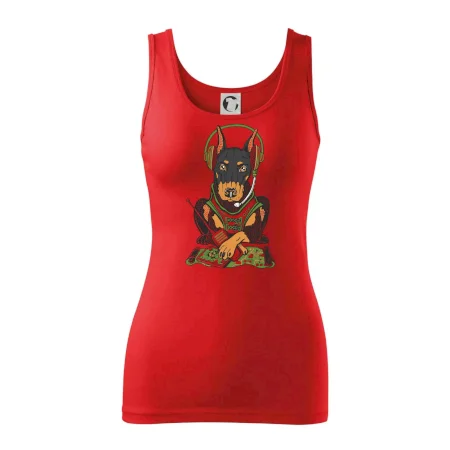 Bojový doberman (Pecka design)