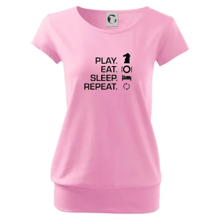 Eat sleep play - šach