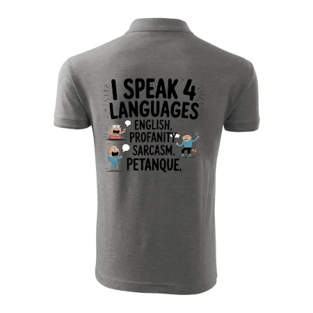 I speak 4 language - Petanque