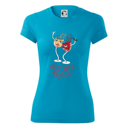 Best wine friends dancing (Pecka design)