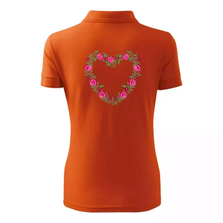 Červené tulipánové srdiečko (Pecka design)