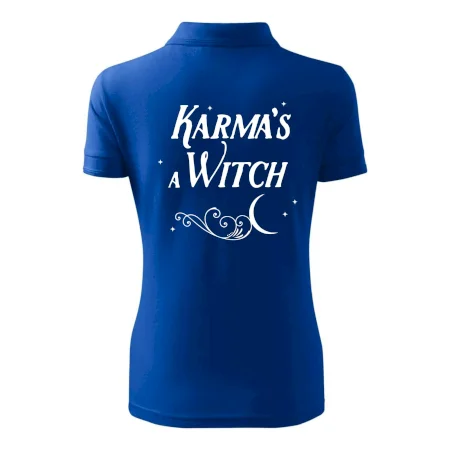 Karma's a Witch - nápis