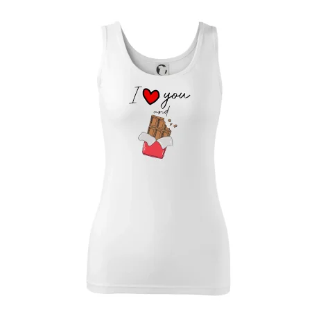 I love you and chocolate