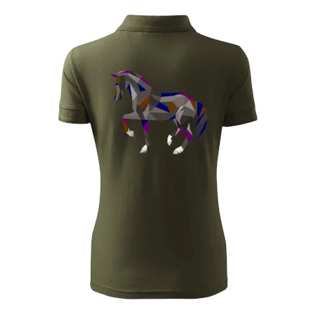 Kôň geometria farebný