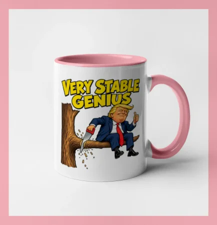 Donald Trump řeže vlastní větev Very stable genius
