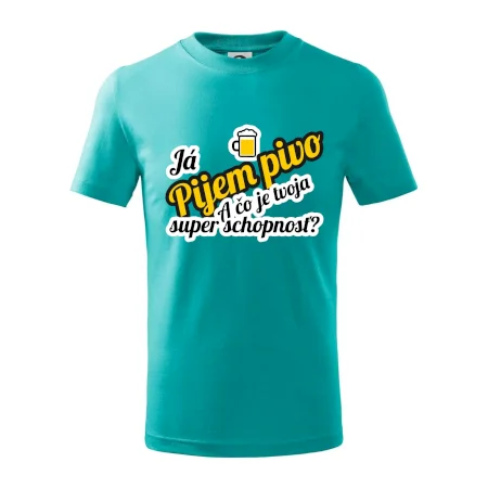 Pijem pivo - tvoja super schopnosť - šikmý