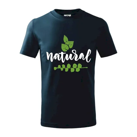 Natural - nápis v listoch
