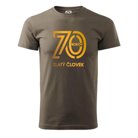 70 rokov zlatý človek