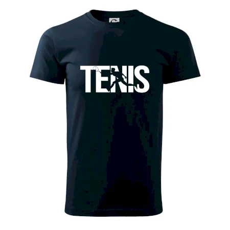 Tenis nápis silueta