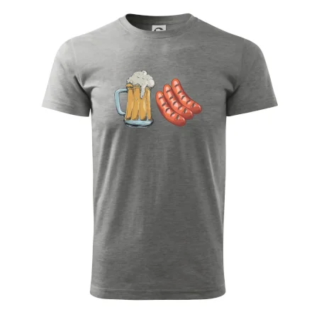 Pivo a klobása