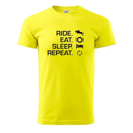 Ride Eat Sleep Repeat Kôň