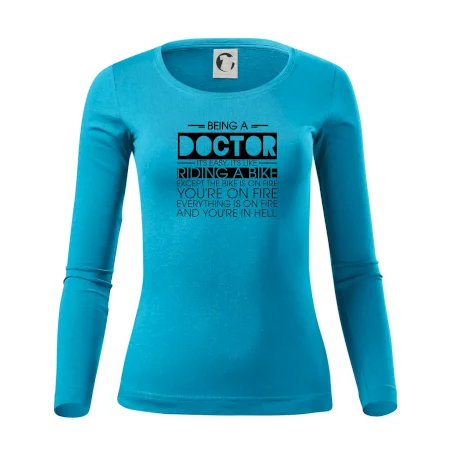 Being a doctor - bike