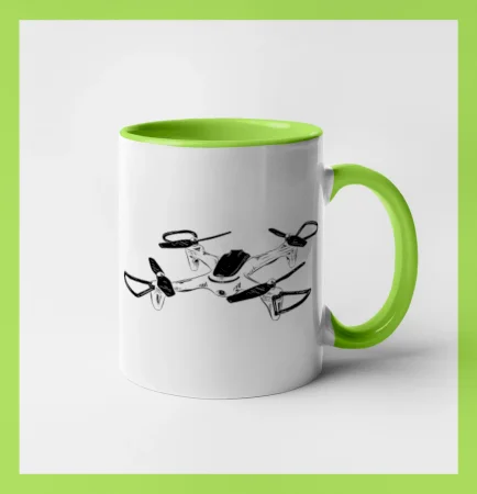 Dron kresba