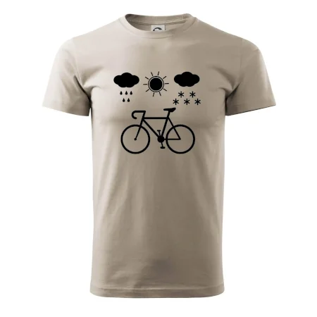 Cyklista za každého počasia