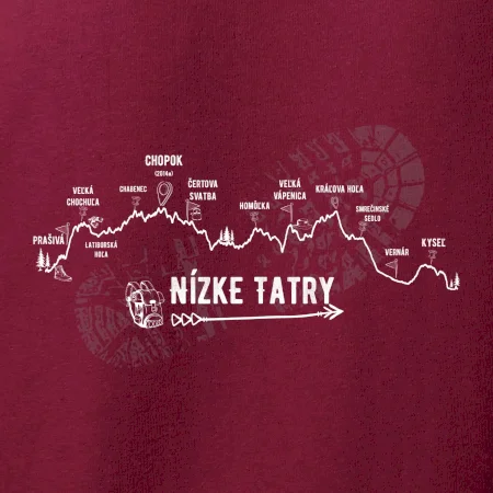 Profil kopca - Nízke Tatry