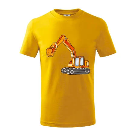 Bager bez nápisu oranžový