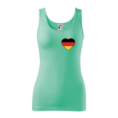 Germany love prso - Nemecká vlajka