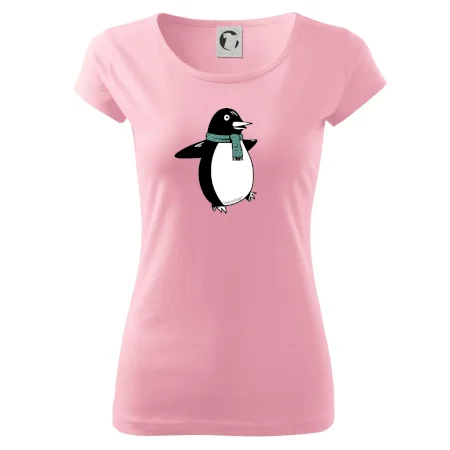 Tučniak so zeleným šálom