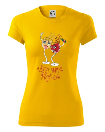 Best wine friends dancing (Pecka design)