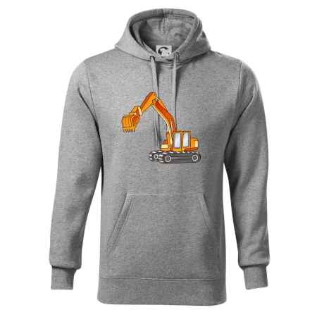Bager bez nápisu oranžový