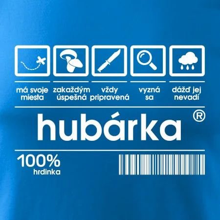 Čiarový kód Hubárka