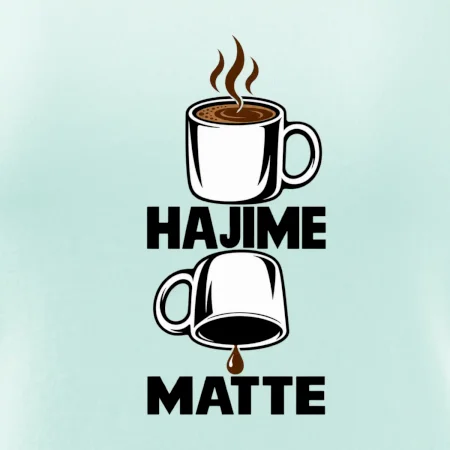 Hajime matte káva judo
