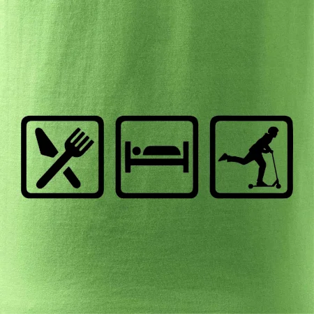 Eat sleep kolobeh - kolobežka