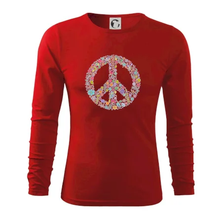 Peace symbol lístočky
