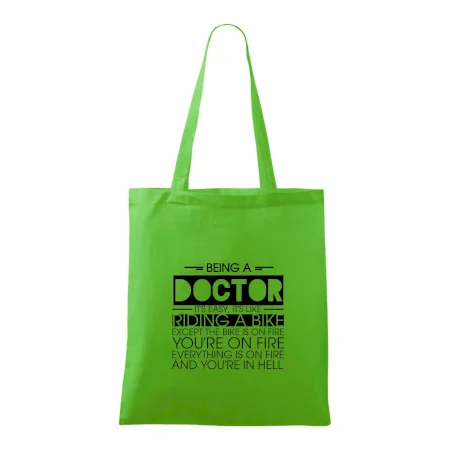 Being a doctor - bike