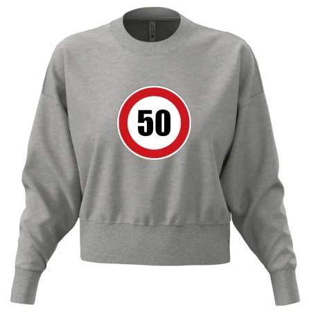 Dopravná značka - obmedzenie rýchlosti 50