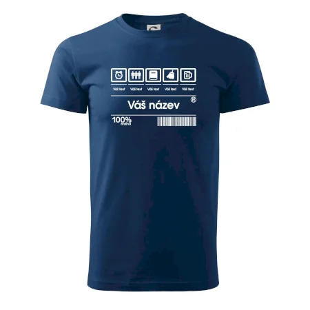 Čárový kód - Vlastní text