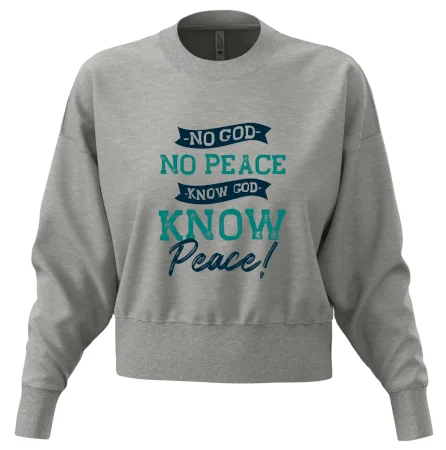 No God no peace, know God know peace