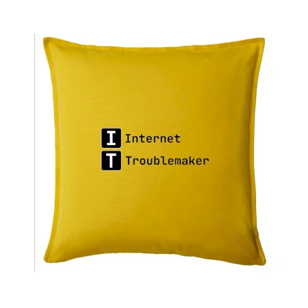 IT Nápis Internet Troublemaker