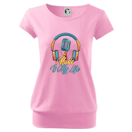 Music is my life slúchadlá