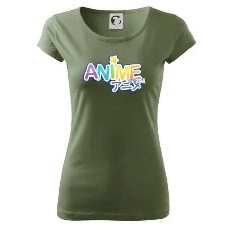 Anime nápis dúhový