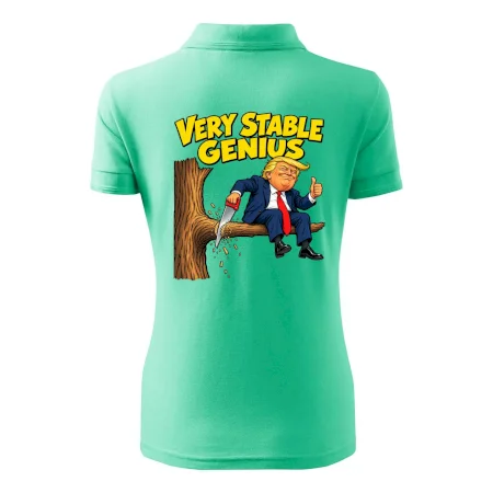 Donald Trump řeže vlastní větev Very stable genius