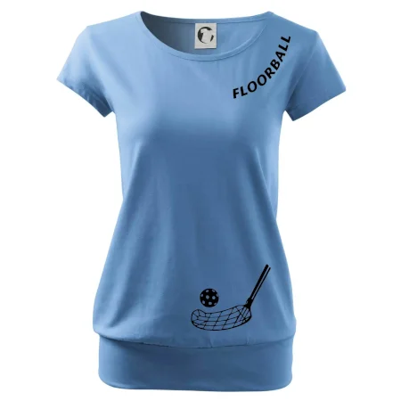 Floorball nápis šikmo