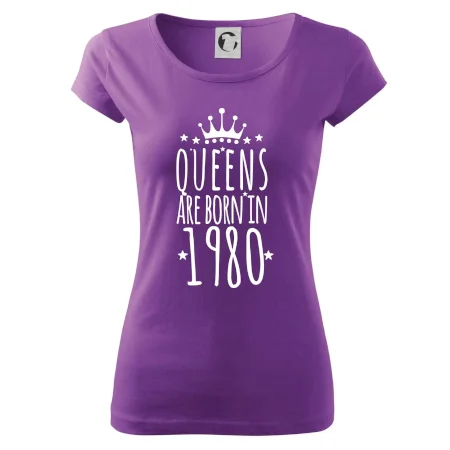 Queens are born in 1980