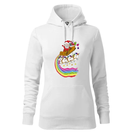 Santa a jednorožce (Pecka design)
