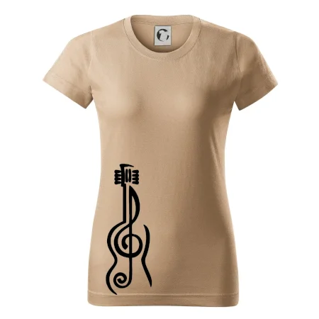 Husľový kľúč gitara