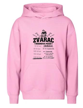 Hodinová mzda zvárač