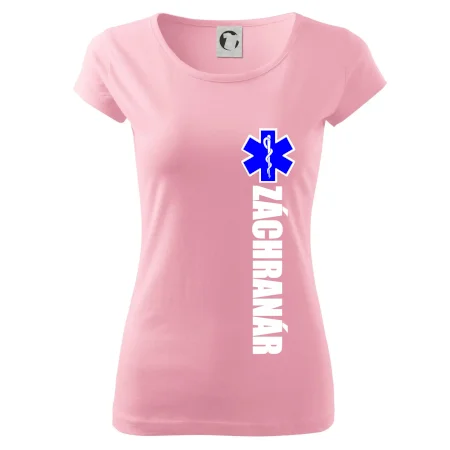 Nápis Záchranár + hviezda