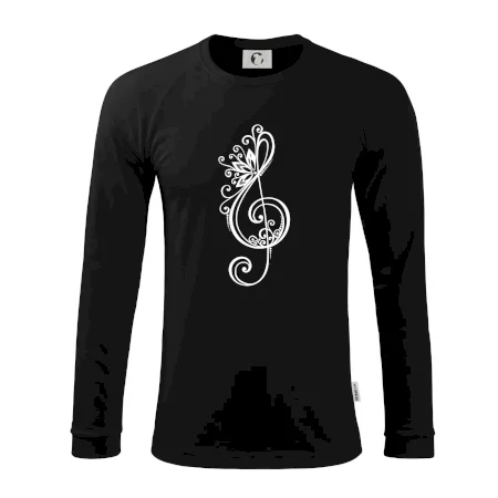 Husľový kľúč kvety