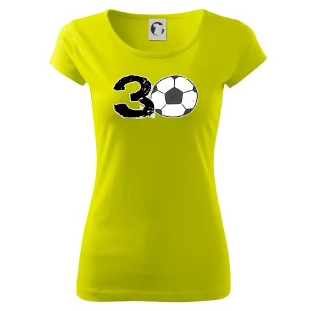 Futbal okrúhle narodeniny 30