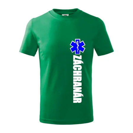 Nápis Záchranár + hviezda